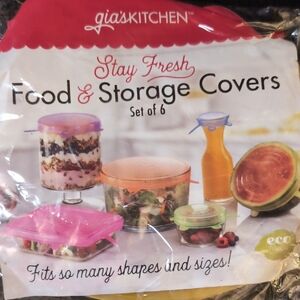 Stay Fresh Food & Storage Covers Set - Multicolor